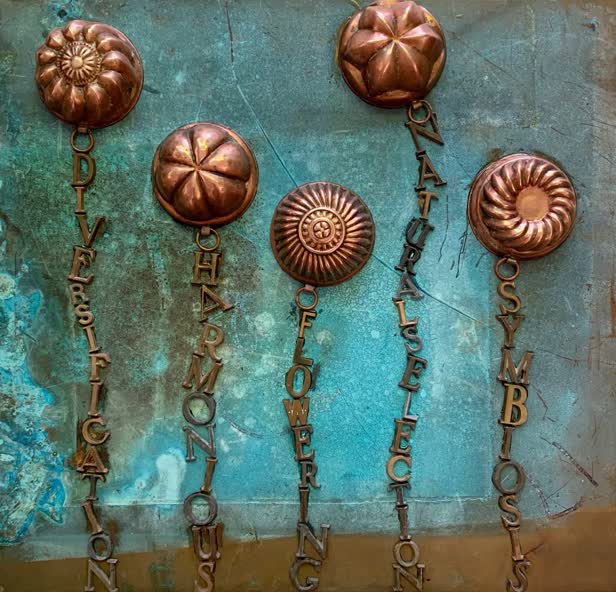 Copper Flowers