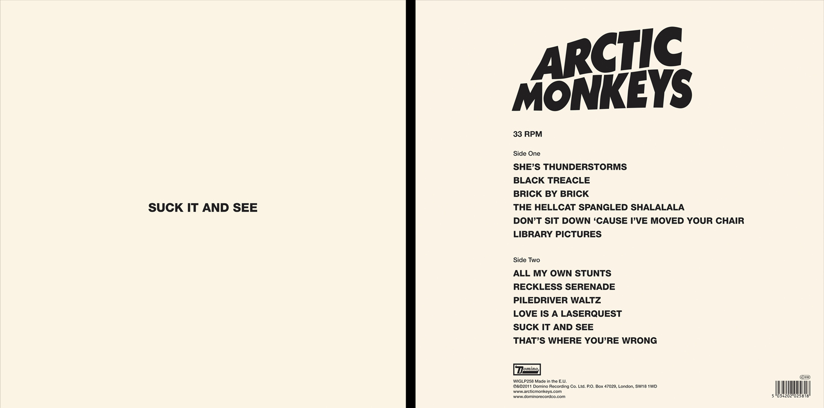 Suck It And See / Arctic Monkeys Album Artwork