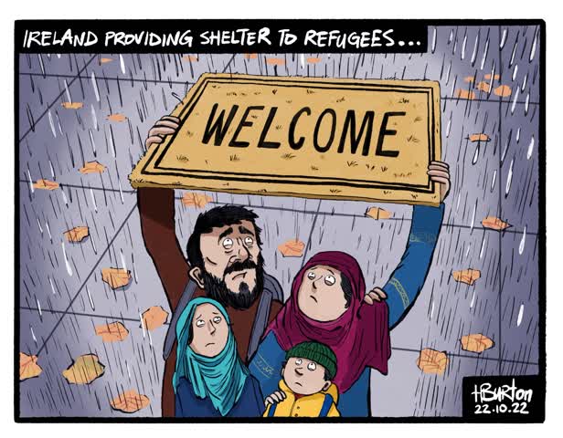 Refugees Welcome / Irish Examiner