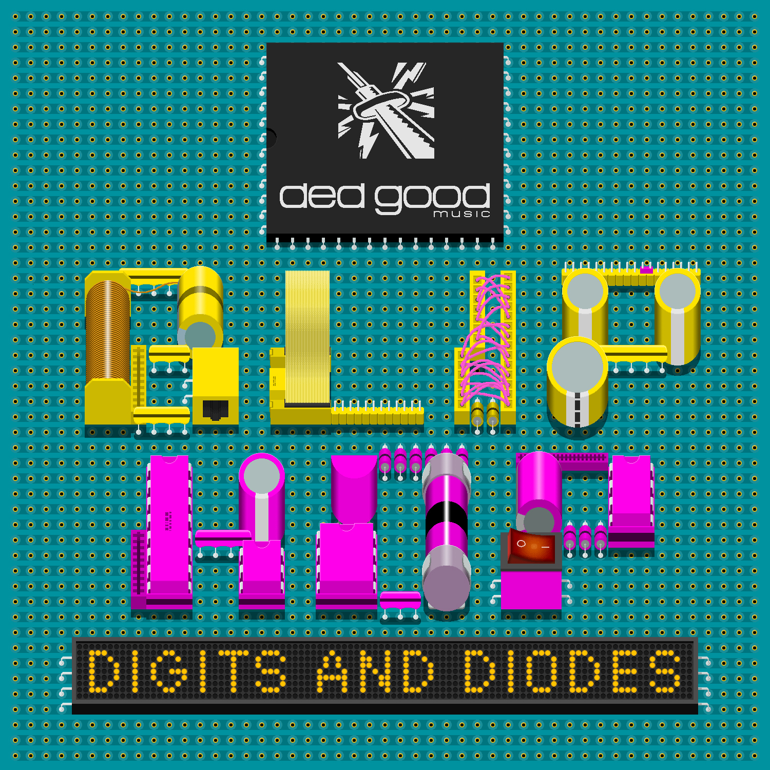 EMI Records Blip Hop Digits And Diodes CD Cover