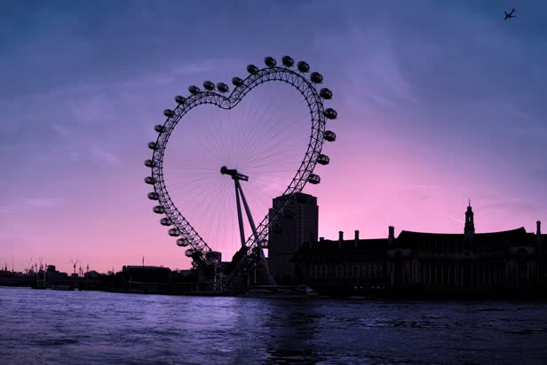 London Eye Heart