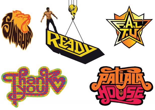 Bollywood Logo Sheet 1