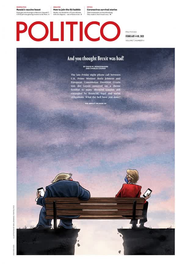 February 2021 Cover / Politico