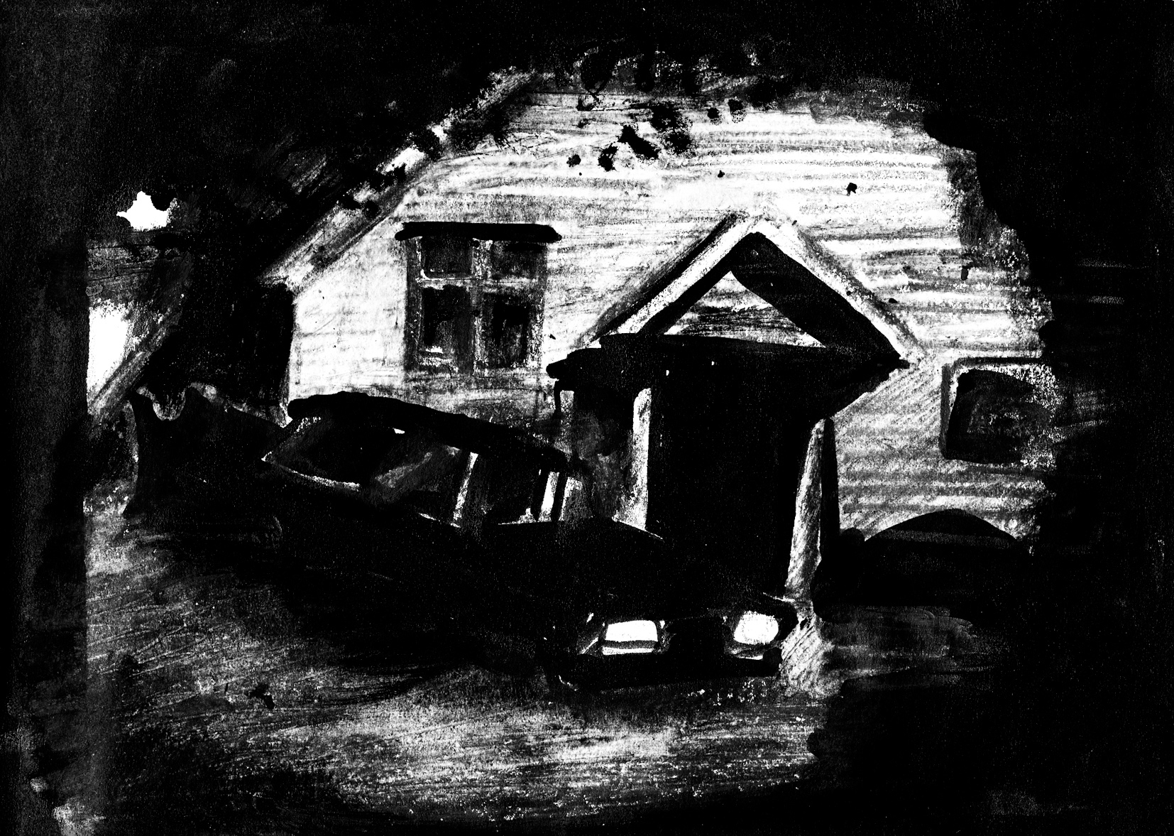 Horror Hotel Noir Car Moody