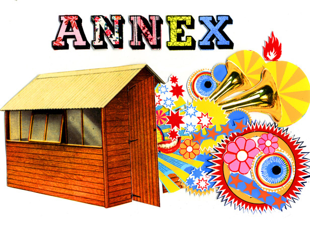 Annex Shed Celebration Lettering