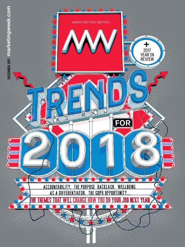 Marketing Week cover / November 2017