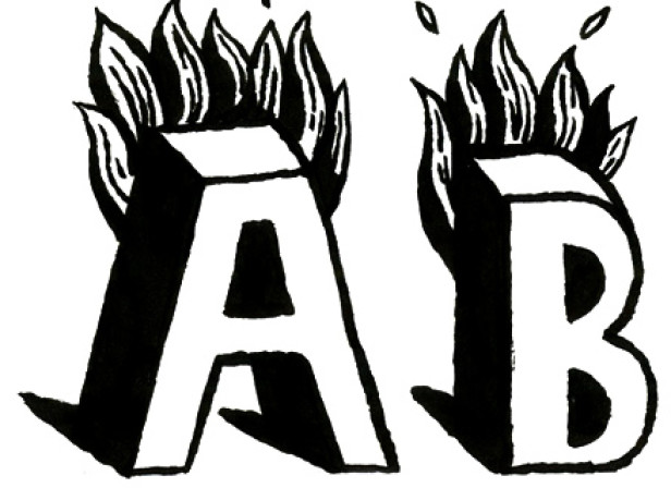 On Fire Alphabet