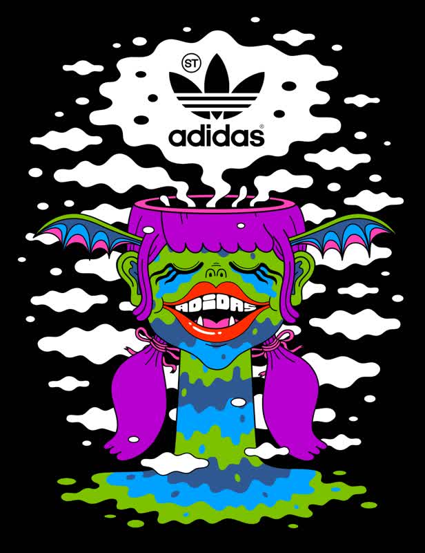 T-Shirt Graphic / Adidas