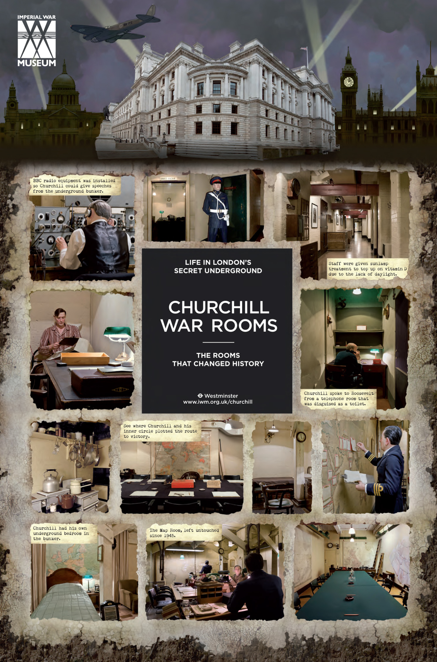 Churchill War Rooms / The Imperial War Museum