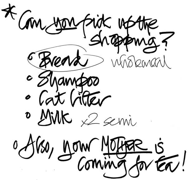 Shopping List