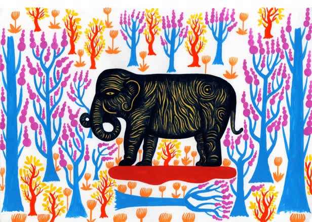 Elephant Landscape