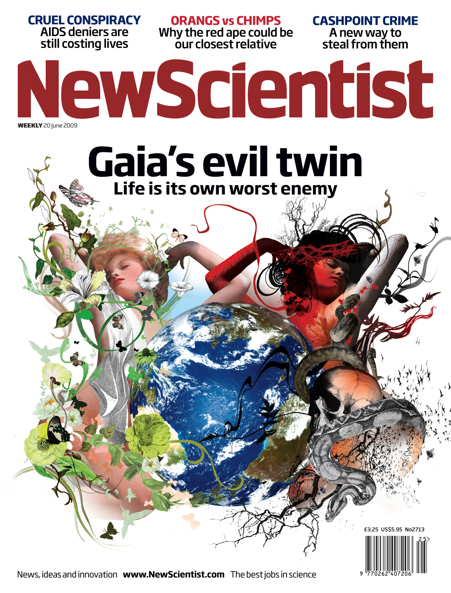 New Scientist Magazine / Gaia's Evil Twins