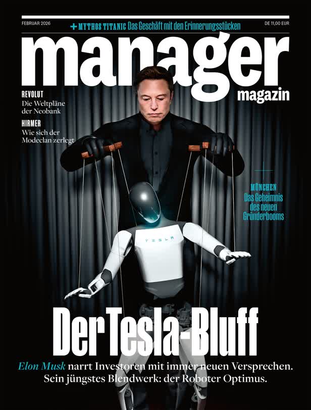 Tesla Bluff / Manager Magazin