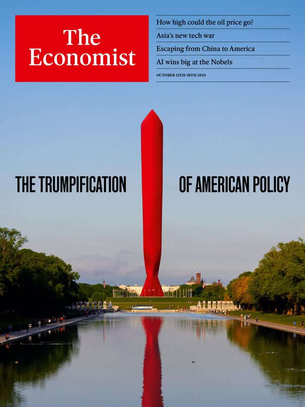 Trumpification cover / The Economist