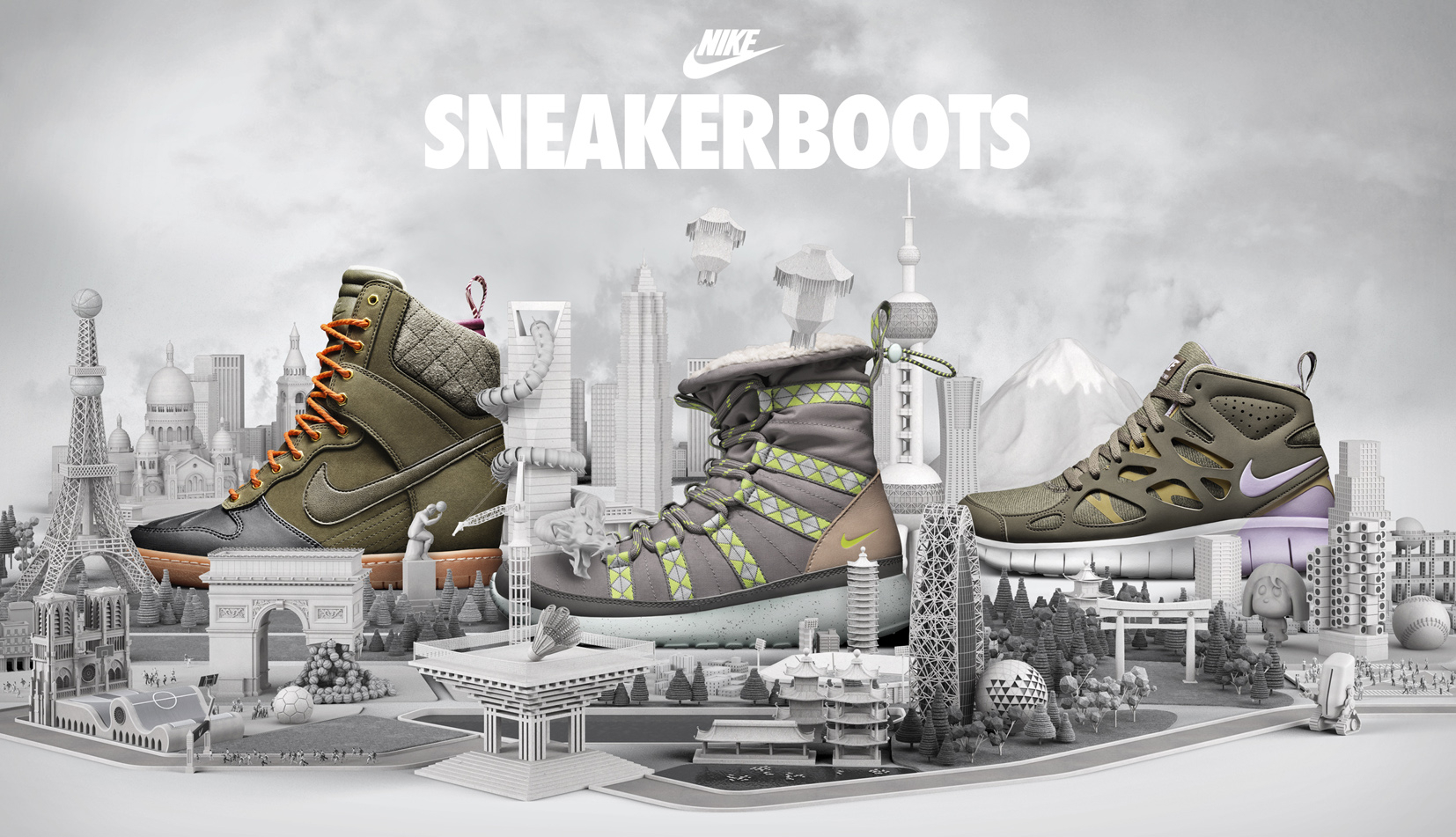 SneakerBoots Women / Nike