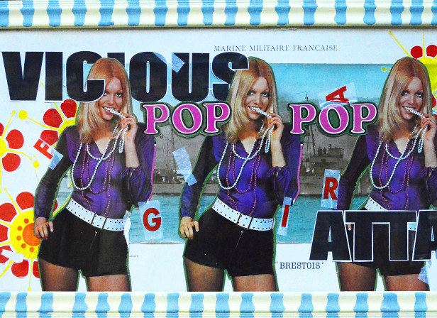 Vicious Cheesecake Pop Attack Collage