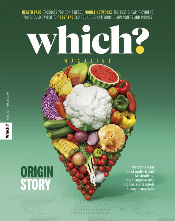 Food origins pin cover 1 / Which? Magazine