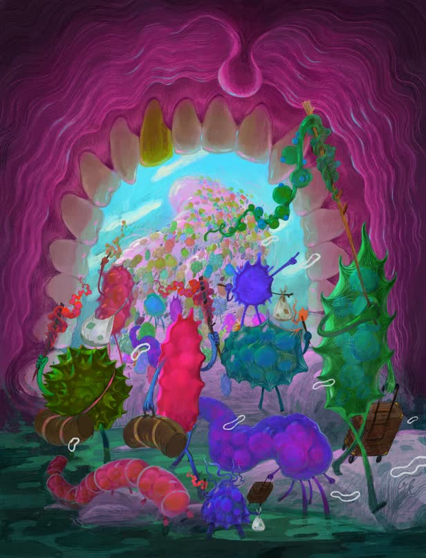 Oral Microbiodome / New Scientist