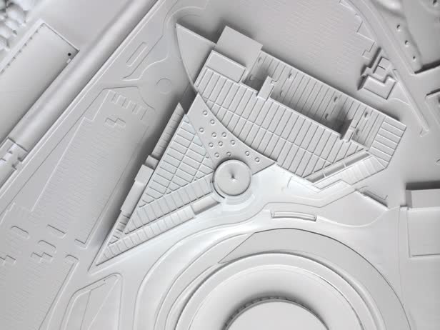 Mercedes Architectural Model