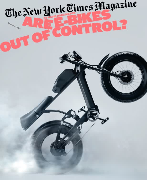 E Bikes / New York Times Magazine