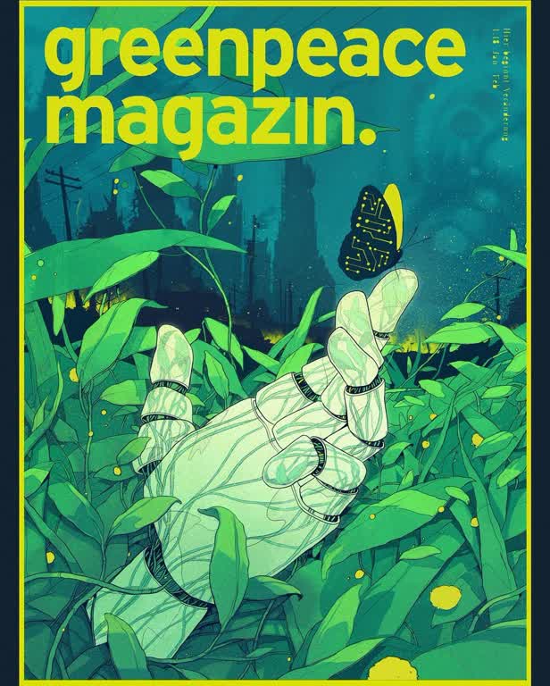 Sustainable Future Cover / Greenpeace Magazin