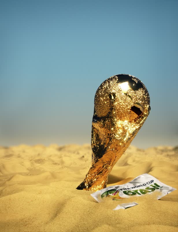 FIFA Trophy World Cup Brasil Sandunes Cover New Statesman