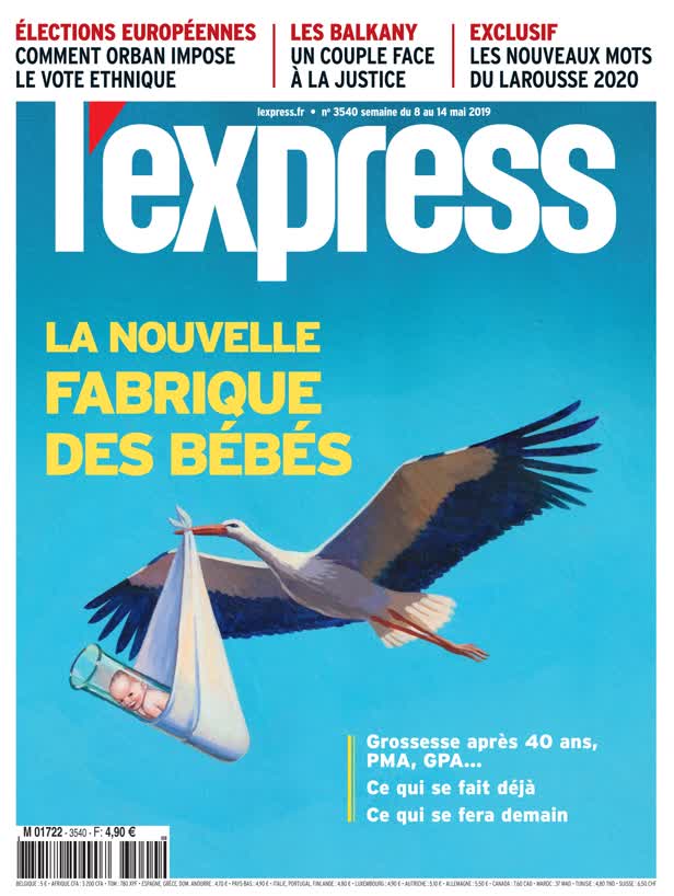 New Baby Factory / L'Express cover