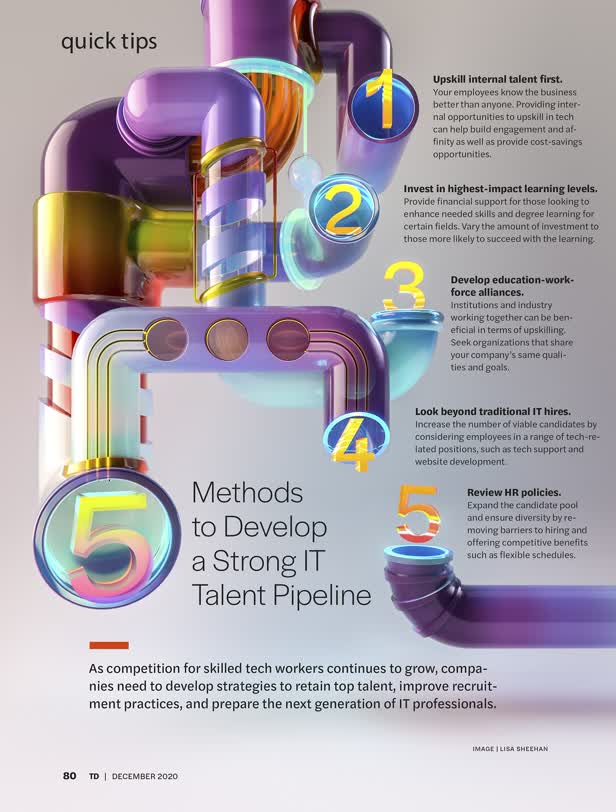 IT Talent pipeline / Talent Development magazine