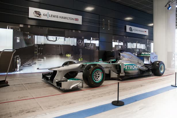 Mercedes F1 Full Length In Situ