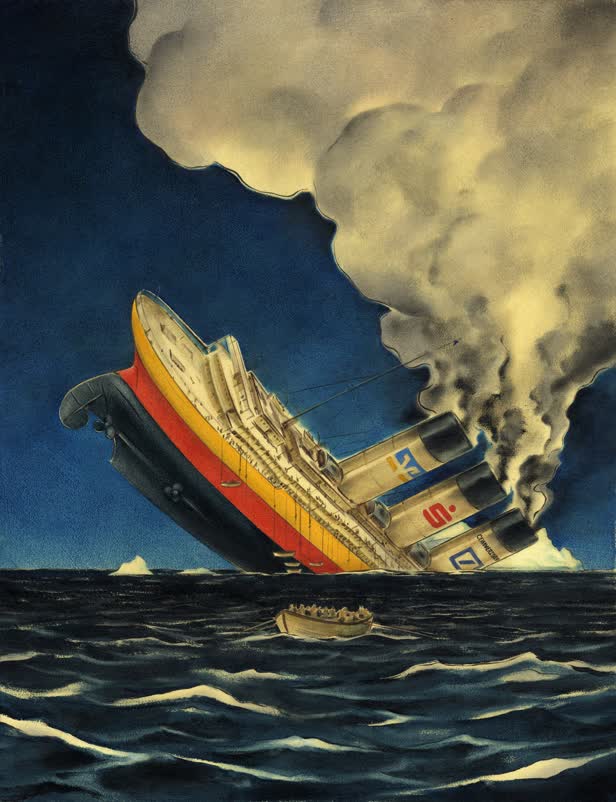 Sinking businesses - Titanic