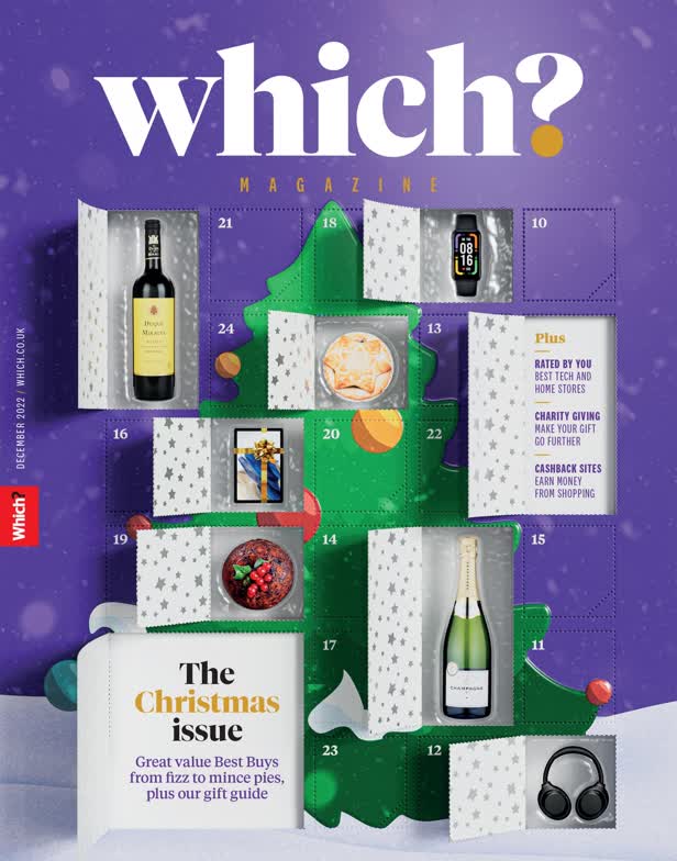 Which? Magazine xmas advent cover