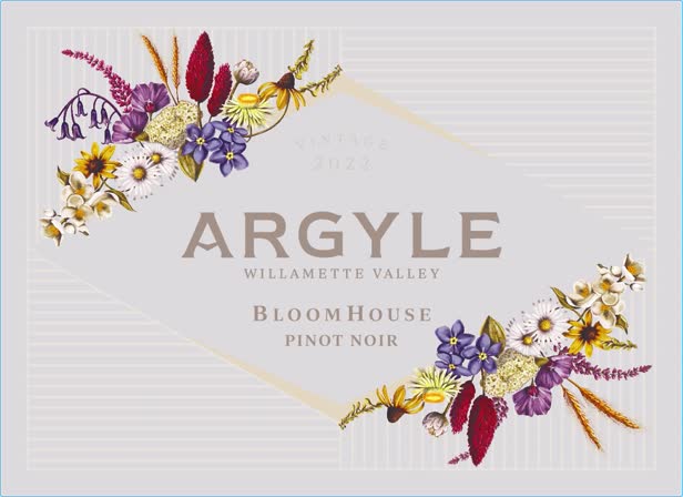 Willamette Valley Label / Argyle Bloom House