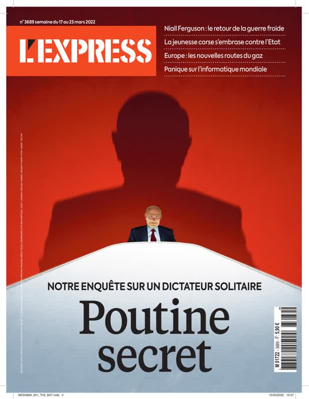 Putin Shadow / L'Express