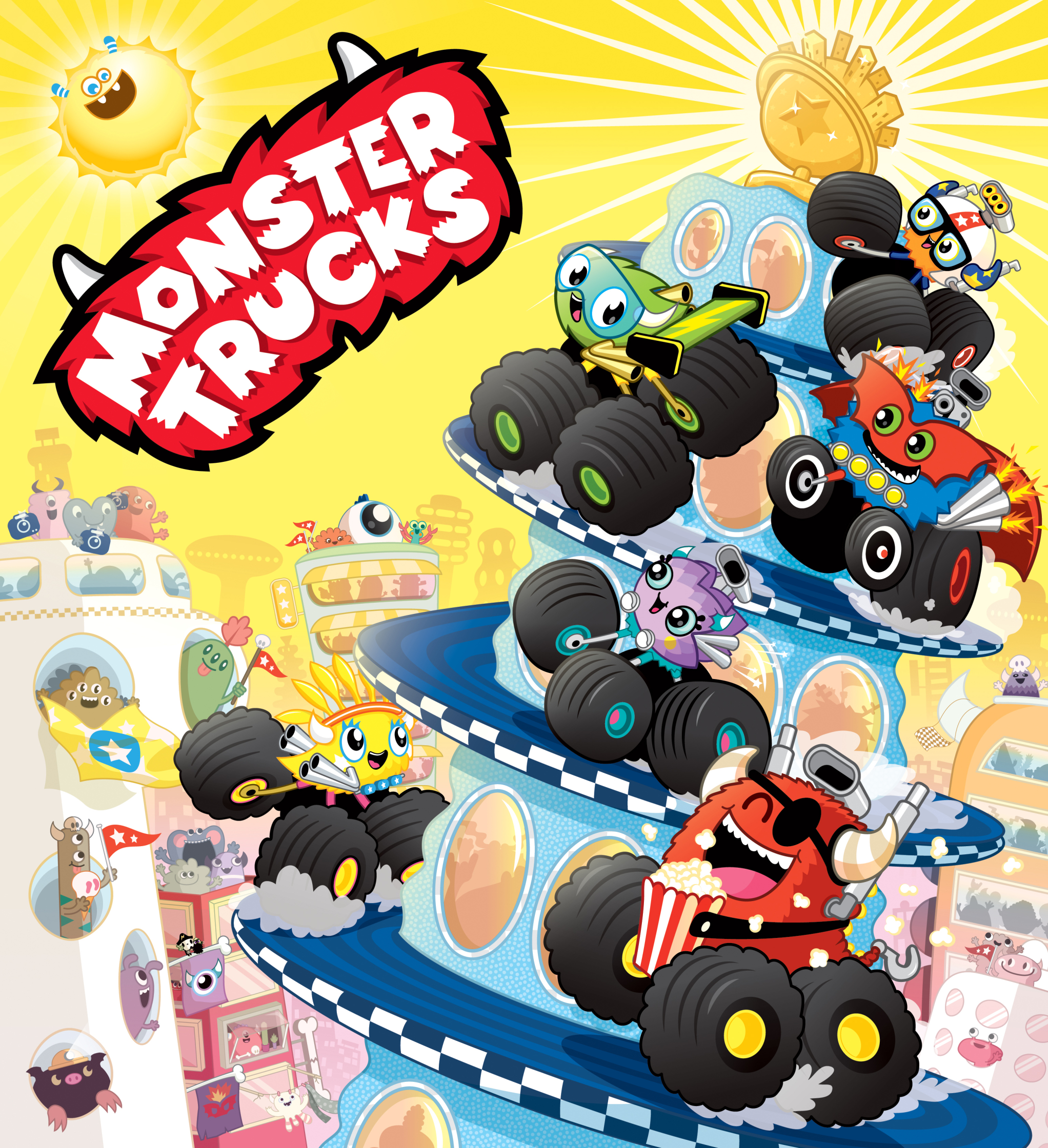 Scholastic Monster Trucks Mega City Cup 1