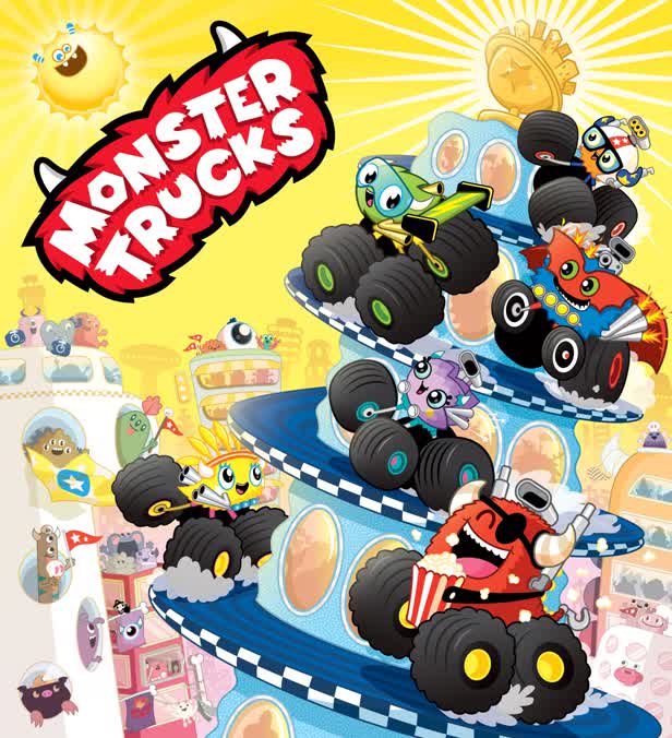 Monster Trucks Mega City Cup