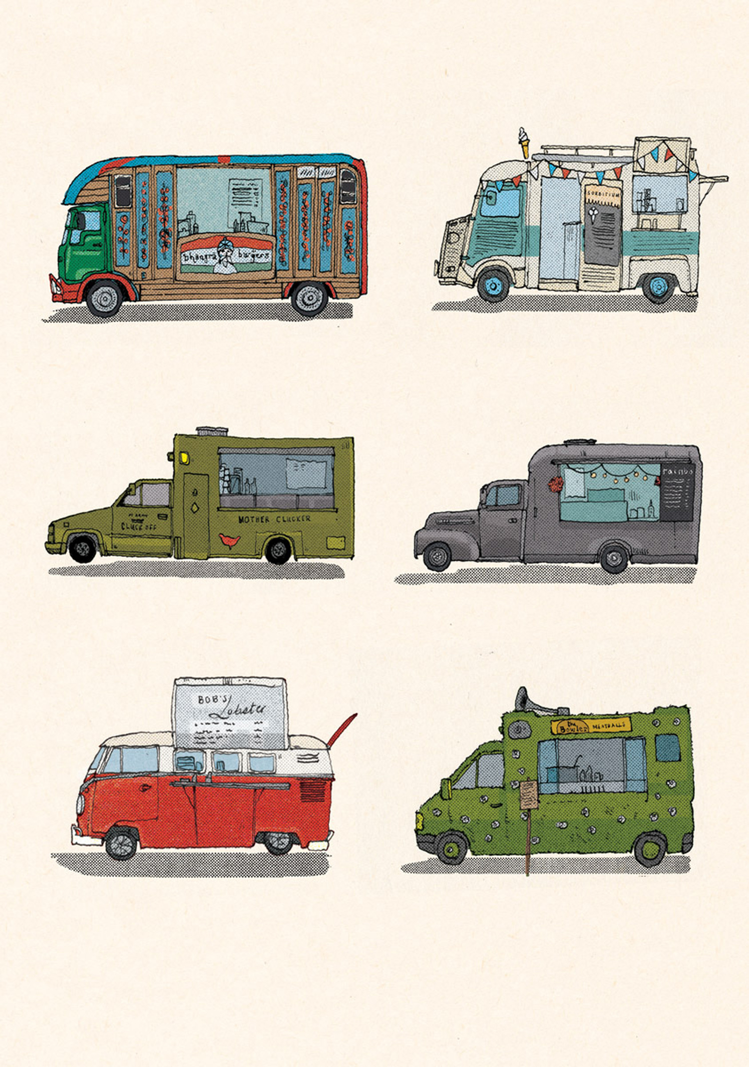 Food Trucks / The London Magazine