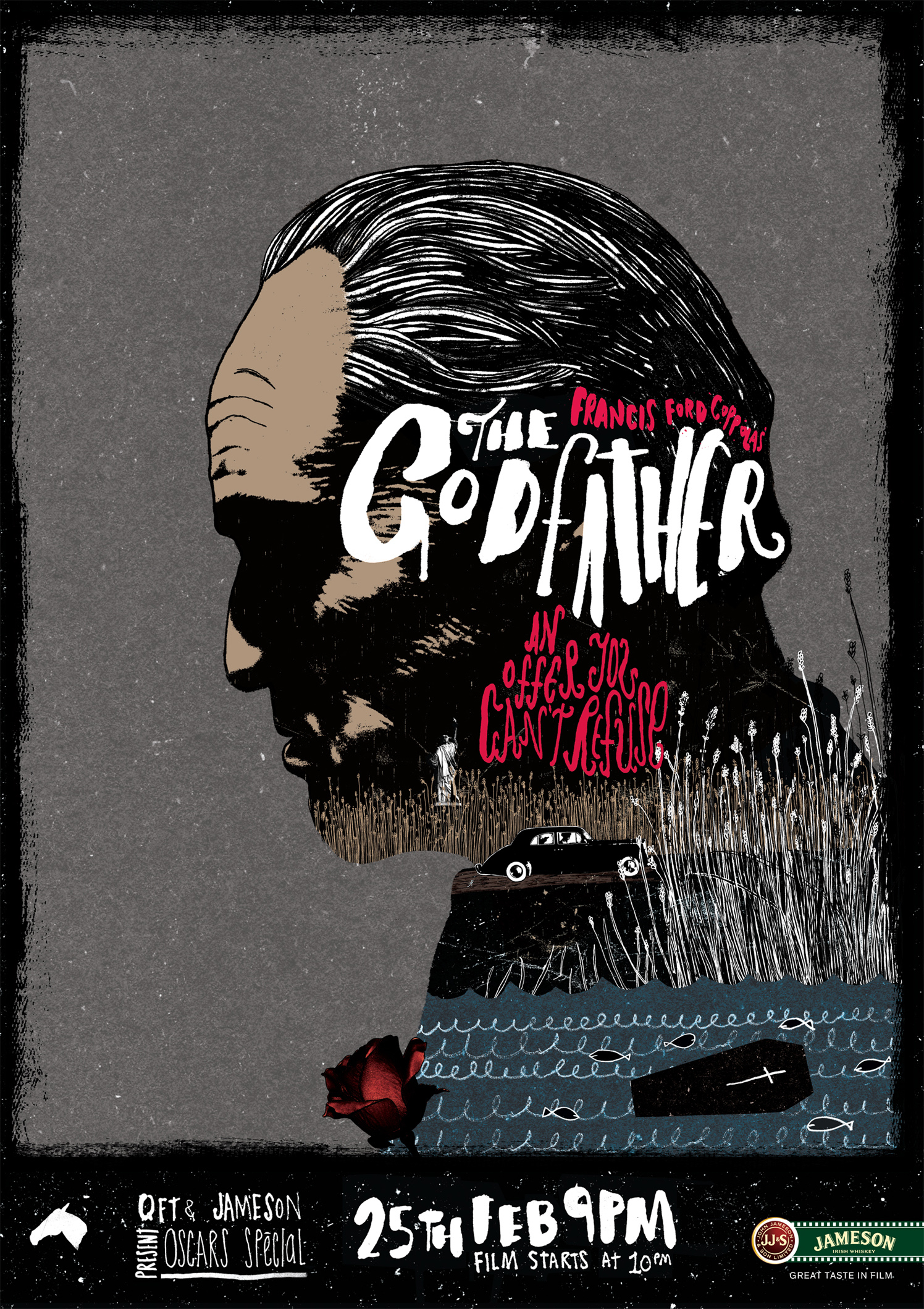 The Godfather Jameson's Poster