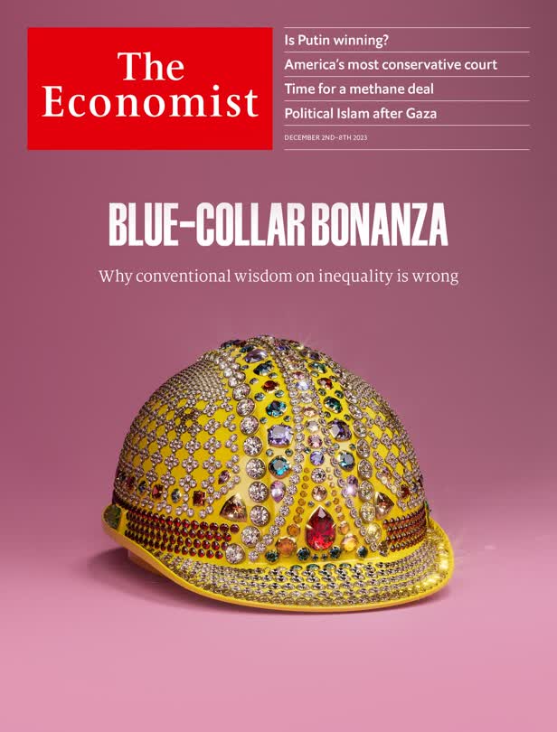 Blue-Collar Bonanza cover variant / The Economist