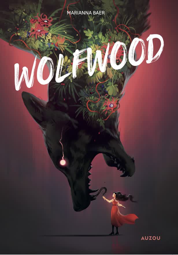 Wolfwood book cover / Editions Auzou