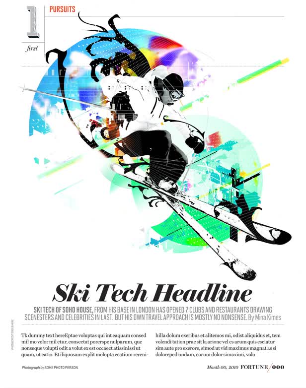 Ski Tech / Fortune Magazine