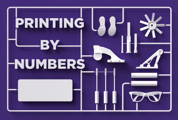 Printing by Numbers / Beobachter Magazine