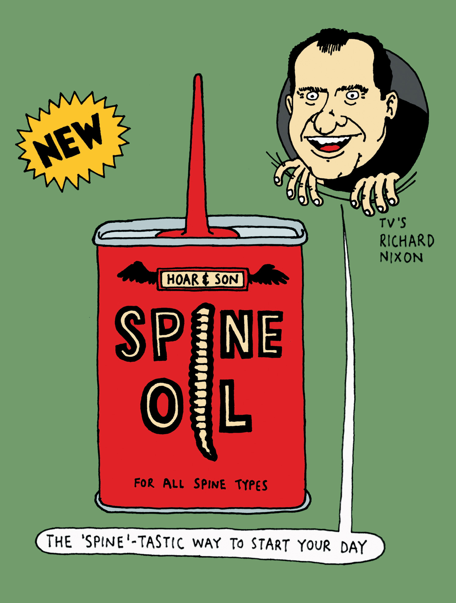 R. Newbold Spine Oil