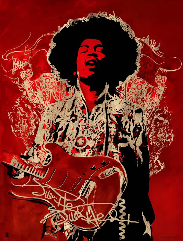 Jimi Hendrix / Official DHM Poster