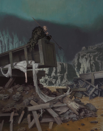 The Ferryman and the Stolen Sea / Haven Gallery