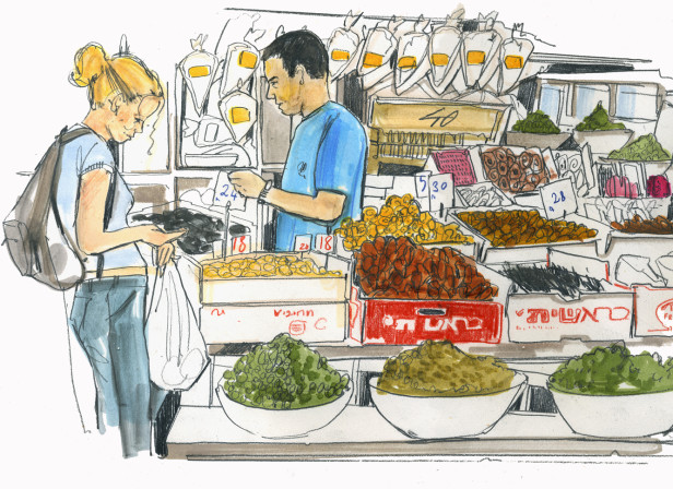 Yottam Ottolenghi Jerusalem Food Market / Conde Nast