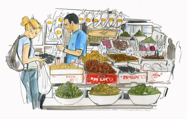 Yottam Ottolenghi Jerusalem Food Market / Conde Nast