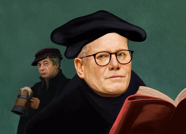 Starmer Martin Luther Reformation / New Statesman