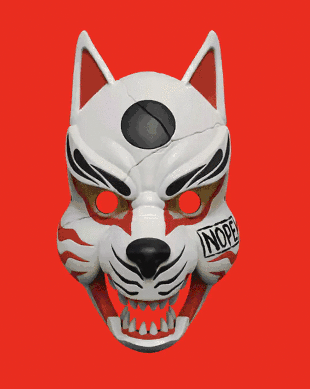 Kitsune Mask Animated