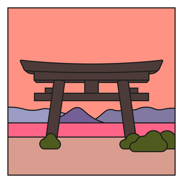 Concrete Torii