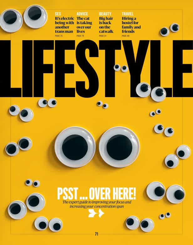 Attention feature cover / Guardian Lifestyle section